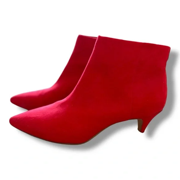 Circus by Sam Edelman Bold Red Ankle Booties - Picture 3 of 7